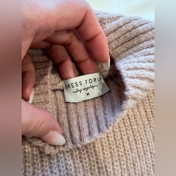 Cropped Mockneck Sweater M - Picture 5 of 10